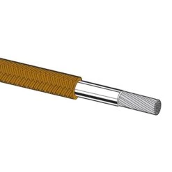 Heater Wire, Low Outgassing Fiberglass / Silicone Insulation