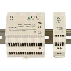 Low Profile DIN Rail Power Supplies For Industrial Devices