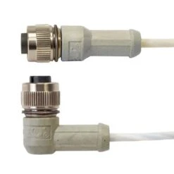 M12 Cable, 4 Pin, High Temp, Vibe Resistant, RTD, Thermistor