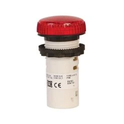 22mm Indicating Lights, NEMA4/4x/13 IP66, Wash Down Environments