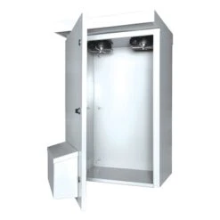 Outdoor Electrical Enclosures With Rain Hood And Ventilation Fan