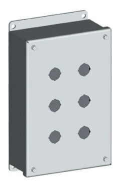 NEMA 12 Steel Pushbutton Enclosures For 22/30.5 Mm Push Buttons